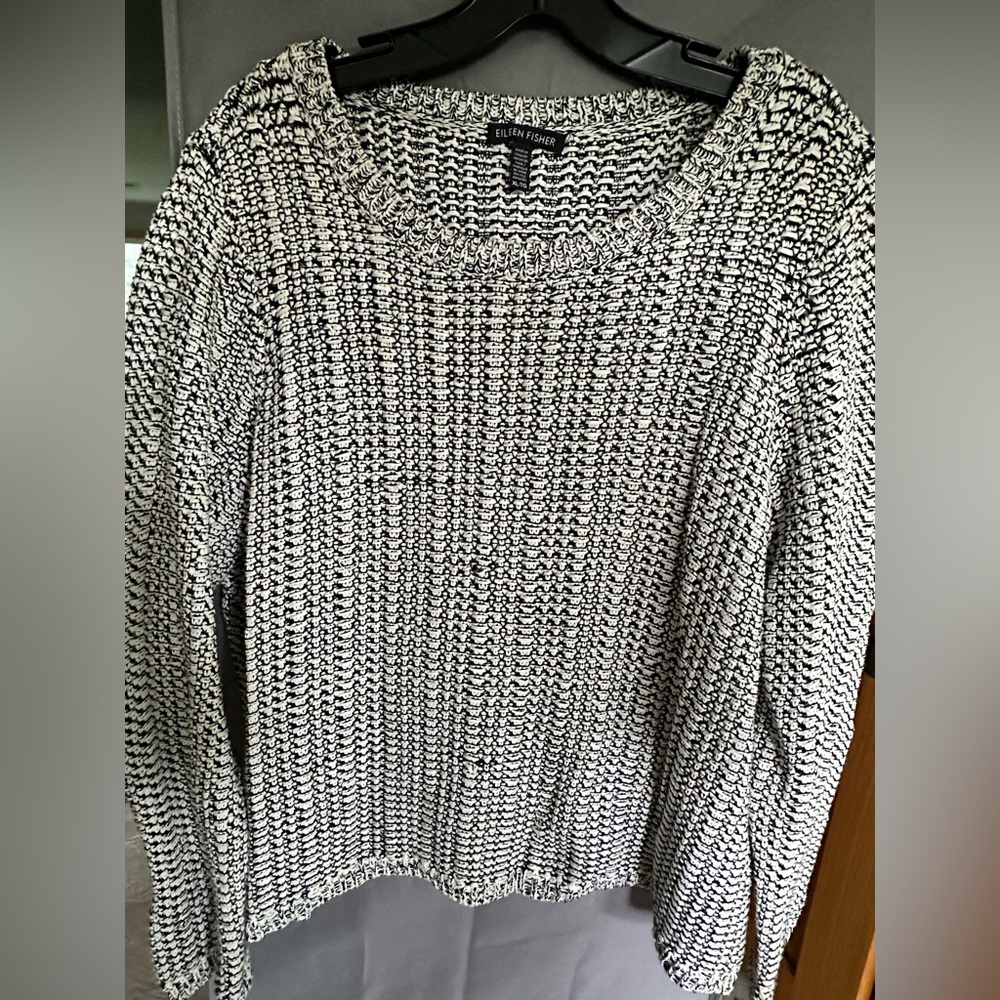 Eileen Fisher sweater. Grey. XL. Gently used.